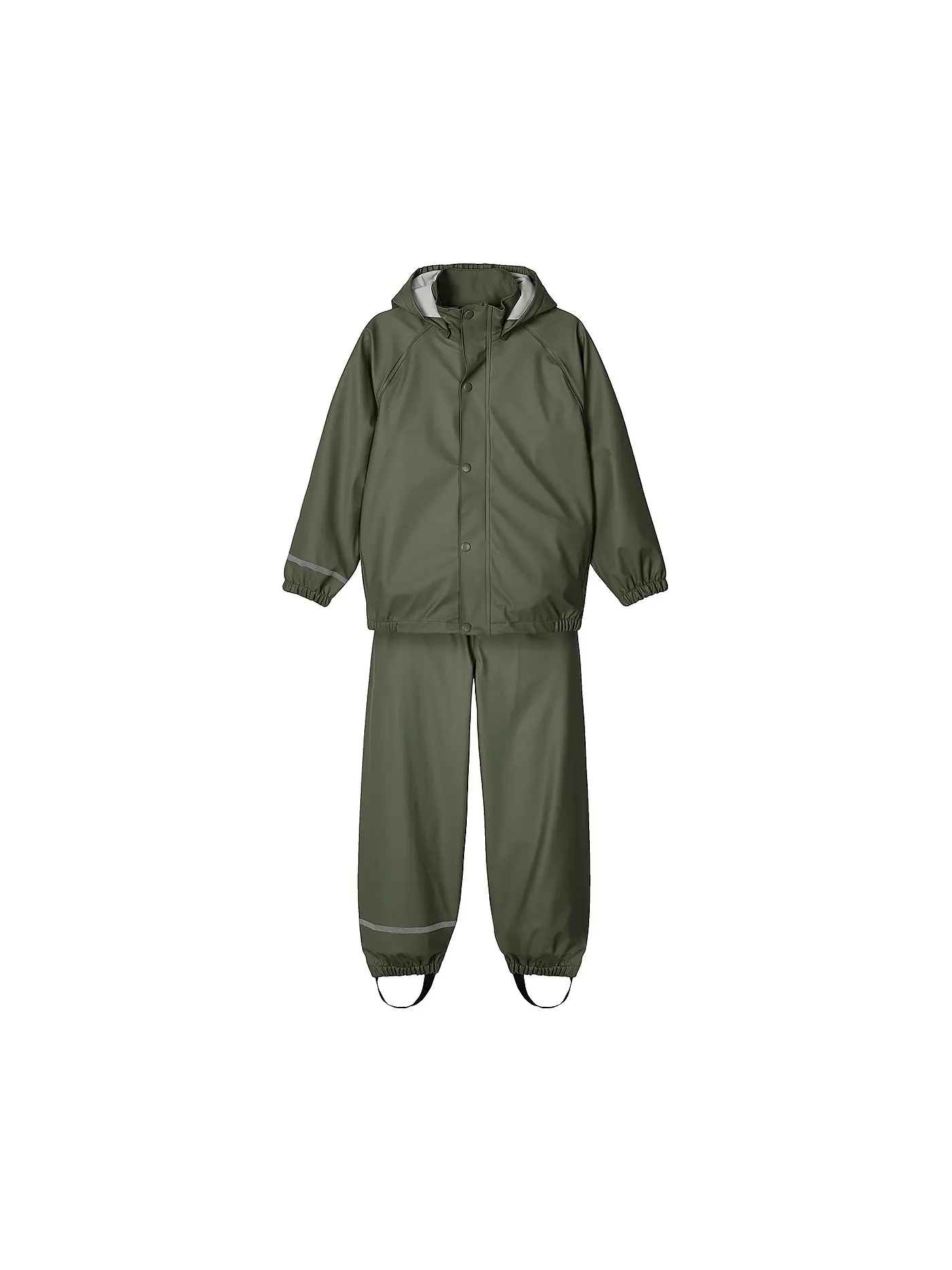 NAME IT | Jungen Regenanzug Set | olive
